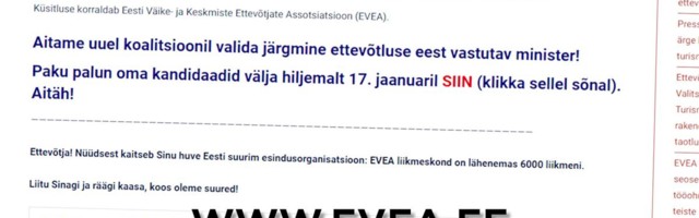 Reporter: Ratase valitsuses pettunud ettevõtjad hakkasid ise uut ministrit otsima