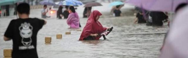 Самое мощное наводнение в Китае за последние 60 лет
