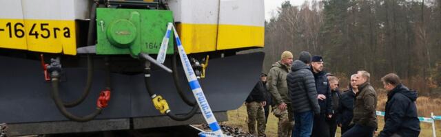 Poolas õhiti rööpaid, võimud nimetavad seda sabotaažiks