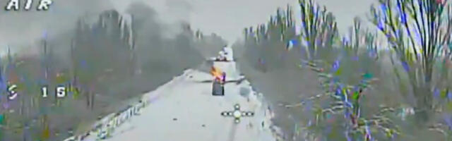 VIDEO: Ukraina hävitas Vene sõjaväekolonni