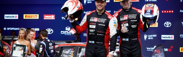 Kalle Rovanperä ja Jonne Halttunen võitsid kolmandat aastat järjest Rally Estonia!