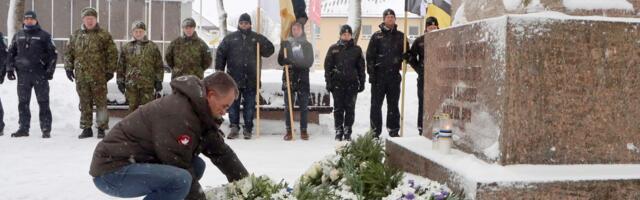 Vaherahupäeva pärgade panekul räägiti palju kaitsetahtest