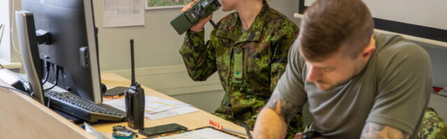 Kaitseväe Akadeemias harjutatakse taktikaliste tegevuste planeerimist ja läbiviimist rühma kuni brigaadi tasemel