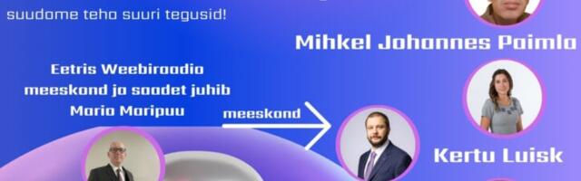 TOETA RAHVA OMA MEEDIAT, TOETA WEEBIRAADIOT JA EESTIEEST.COM-I !