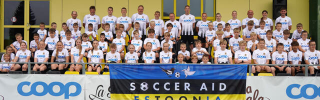 Soccer Aid 2025: rahvusvaheline jalgpalli suvelaager toob Inglismaa jalgpallikultuuri Eesti noorteni