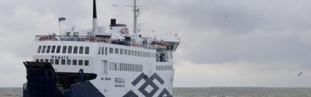 Madala veetaseme tõttu on Regula liinilt maas