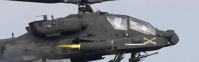 Hormuzi väina lähedal kukkus alla USA Apache'i ründekopter