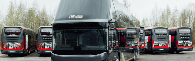 Lux Express toob Tallinna–Tartu liinile kahekordsed bussid