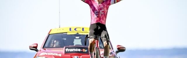 Mihkelsi tiimikaaslane Tour de France'il uhke soolosõiduga tulnud etapivõidust: see on lihtsalt uskumatu