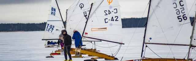 Jääpurjetajad sõitsid kolmanda etapi