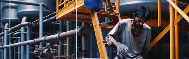 Noor töömees sai vigastada katlamaja estakaadil