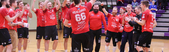 KÄSIPALL: SK Tapa/Team Kaitsevägi tunnistas kodus Põlva Serviti paremust