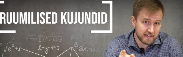 Ruumilise kujundi ülesande lahendamisel ei piisa üksnes valemi tundmisest