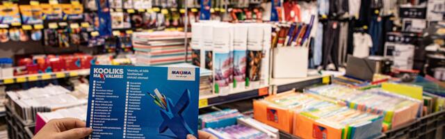 ANNETA KOOLIVAHENDEID I Maxima kauplustes saab annetada paljulapselistele peredele kooliasju