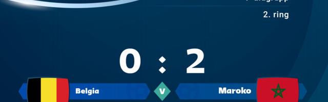 Maroko üllatas 2 : 0 võiduga Belgia üle