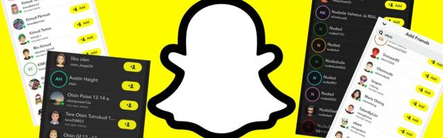 Snapchati mitu nägu. On see lastele lihtsalt lõbus ajaviide või turvarisk?