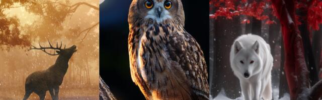 Vali üks loom või lind pildilt ja saa sõnum, mida vajad just praegu oma ellu