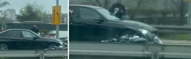 PRVI SNIMCI KOLAPSA NA AUTOKOMANDI! Stvaraju se ogromne gužve - POLICIJA NA LICU MESTA! (VIDEO)