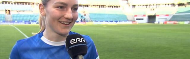 Võiduvärava autor Tammik: me oleme Eesti, võitleme alati