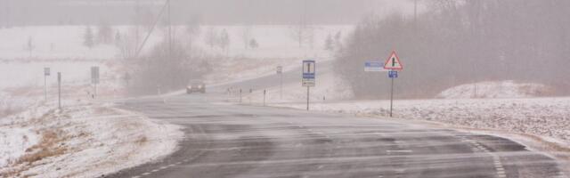 ILMATEADE | Jätkub lume- ja lörtsisadu, sekka tuleb vihma. Teedel püsib libedusoht