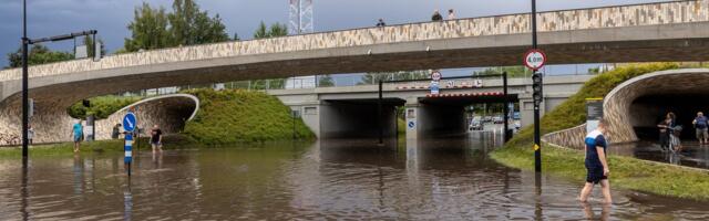Tartu ehitab paduvihmaga toimetulekuks 1,35 miljoni euro eest kilomeetrise toru