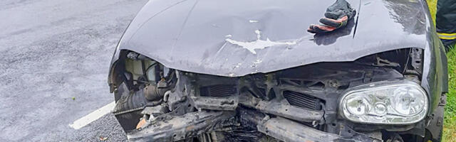 PILDID: Antslas sõitis auto maha elektriposti