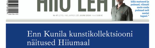 DIGILEHT | Hiiu Leht 27. juunil