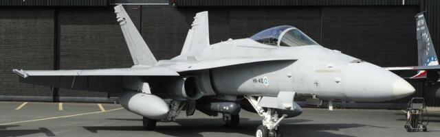 Rovaniemis kukkus alla Soome hävituslennuk Hornet. Piloot katapulteerus