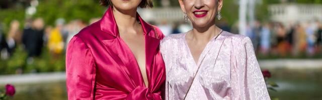 Kaisa Ling saabus roosiaeda koos režissöörist elukaaslasega. Neid viis kokku ühine huumorimeel