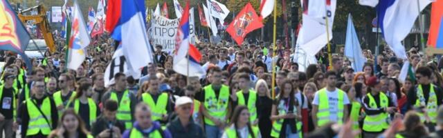 Studenti objavili deo plana za 1. novembar: Okupljanja na 16 tačaka u Novom Sadu