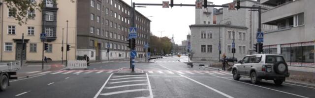 VIDEO JA FOTOD. Jõe ja Pronksi tänav on liiklusele avatud. Vaata, kuidas muutub bussiliiklus