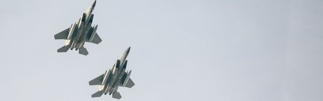 USA õhuvägi harjutab Eesti õhuruumis