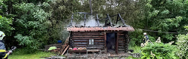 Elva vallas põles saun