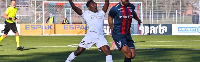 FOTOD | Viies mängus kolm punast! Paidelast löönud Tammeka leegionär saadeti taas varakult duši alla