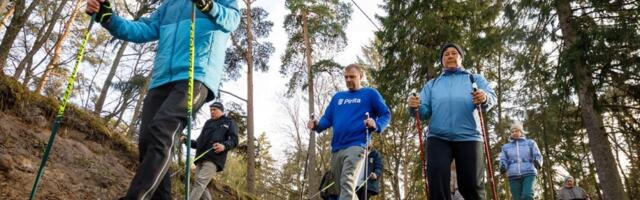 Oktoober on Lasnamäel kepikõnnitreeningute kuu