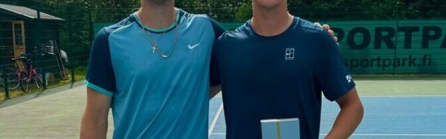 Eesti tennisepaar krooniti Soomes turniirivõitjaks