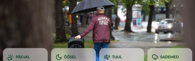 ILMATEADE | Nädalavahetus algab soojalt, kuid mitte kõikjal sajuta