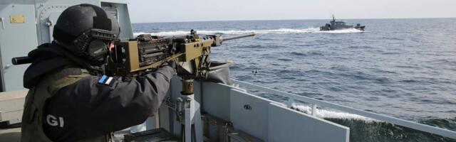 EML Wambola osaleb õppusel "Siil"