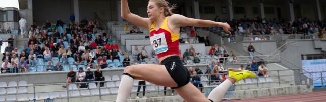Jõhvi gümnaasiumi õpilane  Anna Panenko sai Euroopa meistrivõistlustel kolmikhüppes 14. koha
