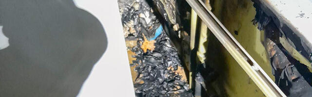 PILDID: Võrus oli põleng korteri köögis