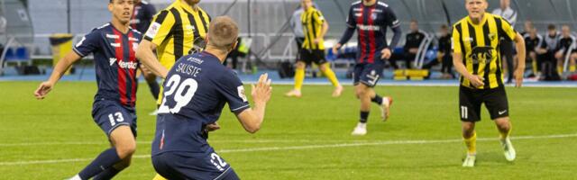 FOTOD | Pärnu üllatas kolme punase kaardiga mängus Paide Linnameeskonda