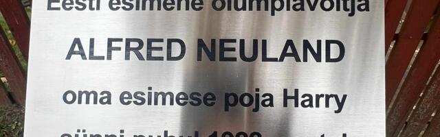 Valgas avati Alfred Neulandi 130. juubeliks pühendatud mälestustahvel