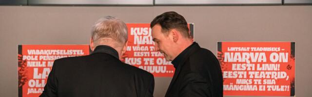 PÄEVA PILDID ⟩ Eesti teatrid, kus te olete? Auuu...
