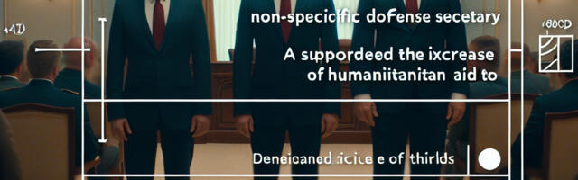 USA kaitseminister toetab humanitaarabi suurendamist Gazale