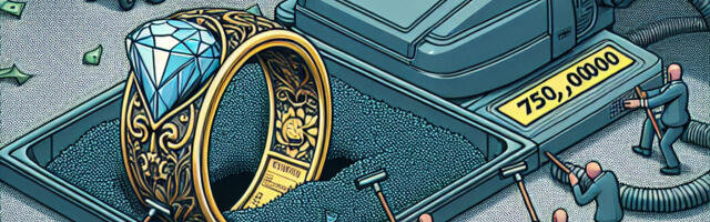 Pariisis kaduma läinud 750 000 eurot väärt sõrmus leiti tolmuimejast