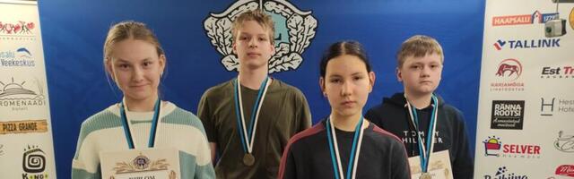 Noored laskurid tõid Eesti meistrivõistlustelt neli medalit