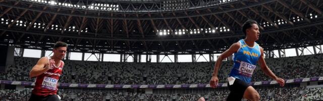 Gibraltari kiireim mees viis MMil 100 meetri isikliku rekordi 11,87-ni. „Olen väga rahul“