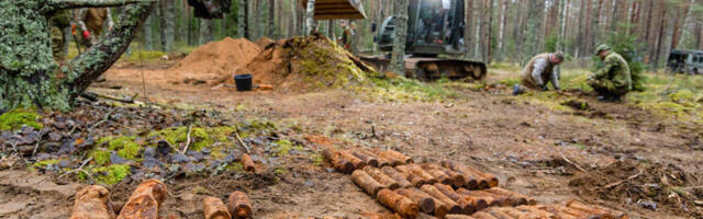 Demineerijad kõrvaldasid Nursipalust 1350 lõhkemata lõhkekeha