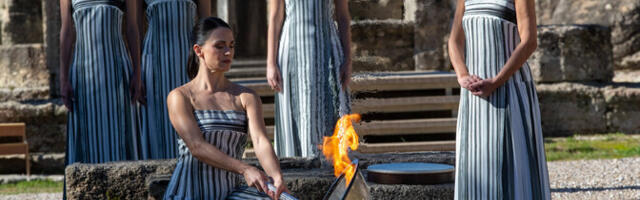 VIDEO | Kreekas süüdati Milano Cortina olümpiatuli