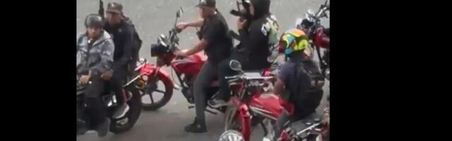 DELFI VOOG | Video_ Venezuela pealinna tänavad on vallutanud relvastatud motojõuk